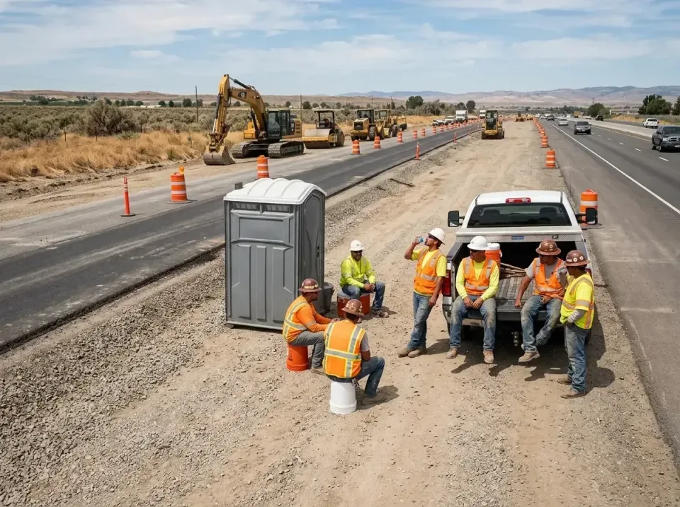 highway-road-construction-crew-007 — frequently asked questions, Porta Potty and Restroom Rentals in Grand Haven, MI